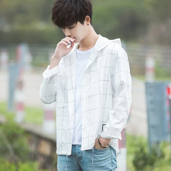 

Summer Jackets Men Jacket Spring Autumn Man Cotton Hoodie Zipper Jaqueta Masculina Casacas Para Casual Jacket Korean Men50J0190