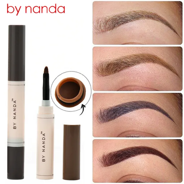 Eyebrow Pencil Eye Brow Pomade Makeup Tint Brows Gel Grey Brown Eyebrow