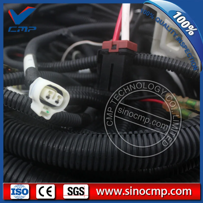 excavator cabin outside external wire harness 0001303 for hitachi excavator EX400-3  (5)
