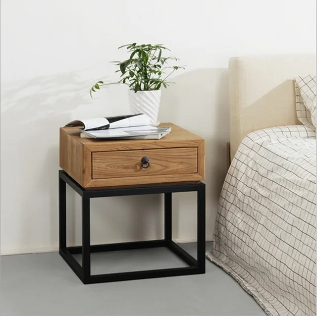 American Antique Wrought Iron Wood Sofa Side A Few Corner American Antique Wrought Iron Wood Sofa Side A Few Corner Nightstands Casual Coffee Table