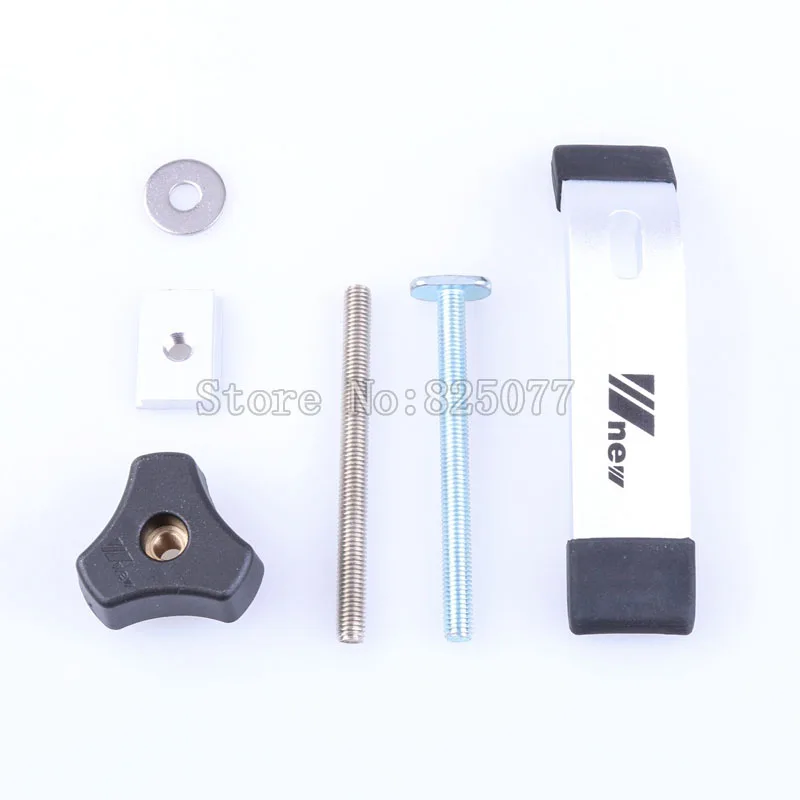 

2Sets Quick Acting Hold Down Clamps Hold Down Device for T-Slot Clamp T-Tracks Wood working Tools KF1020