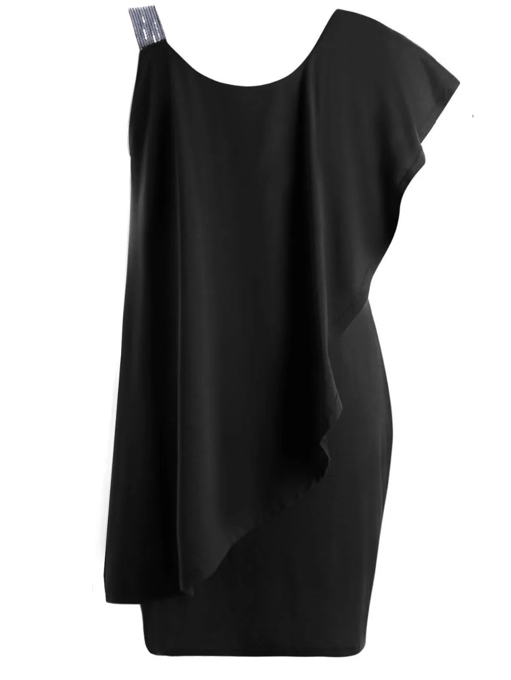 Gamiss-Women-Plus-Size-One-Shoulder-Flounce-Sequins-Mini-Dress-Female-Summer-Party-Dresses-Sexy-Bodycon (3)