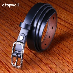 Women belt Carving pin buckle Cowskin genuine leather female waist strap Fancy Vintage for Jeans lady waistband Width 1.8 cm Women belt Carving pin buckle Cowskin genuine leather female waist strap Fancy Vintage for Jeans lady waistband Width 1.8 cm