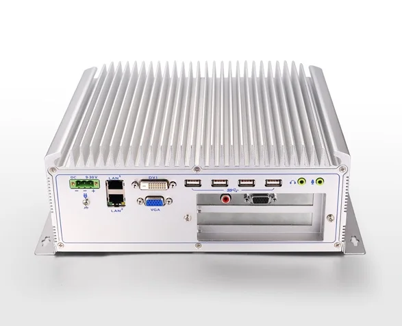 Безвентиляторный промышленный компьютер 6 й Core i5 6200U CPU 4 Гб RAM 64 ГБ SSD * USB 2 PCI Sot COM