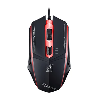 

Wired Optical Gaming Mouse Ergonomic Design with 7 Colorful led Backlight 4 Button 1600DPI Adjustable for pc Computer Laptop