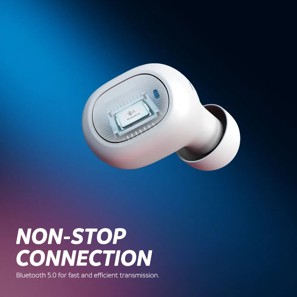 SoundPEATS True беспроводные наушники 5,0 Bluetooth наушники-вкладыши стерео Беспроводная гарнитура с микрофоном бинауральные звонки