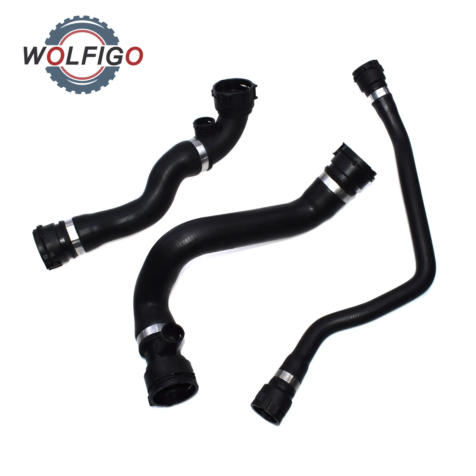 

WOLFIGO Upper Lower Radiator Coolant Hose Expansion Tank Pipe For BMW E46 323i 325i 328i 323Ci 325Ci 328Ci 330xi 17127510952