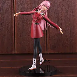 02 Zero Two DARLING в FRANXX ПВХ Аниме Фигурки Коллекционная модель игрушки