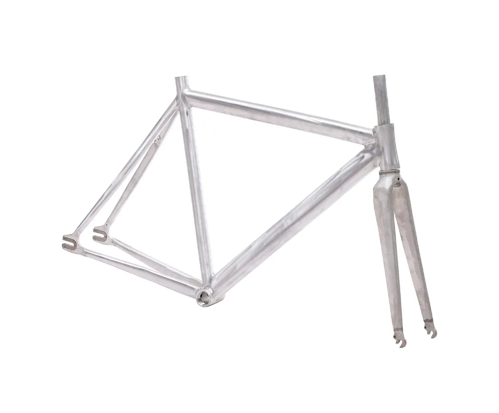 

fixed gear bike frame Aluminum Alloy track bike frame road 700C frame 54 cm raw bicycle Frame