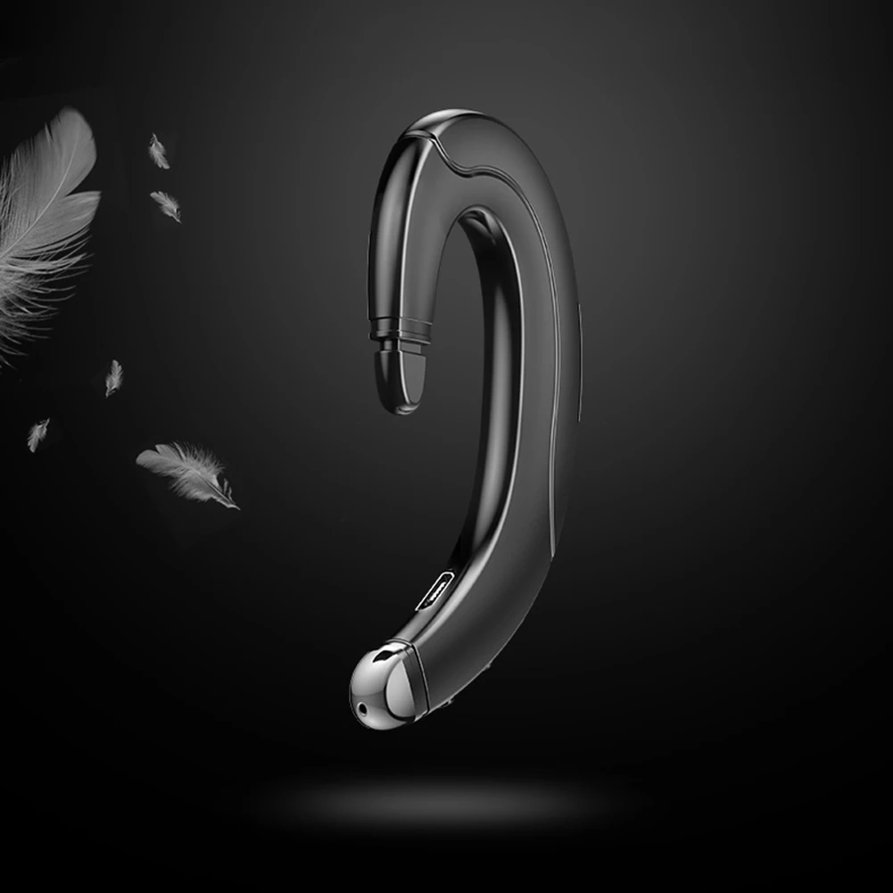 2019 Спортивные наушники Bluetooth V5.0 костной проводимости с микрофоном беспроводные