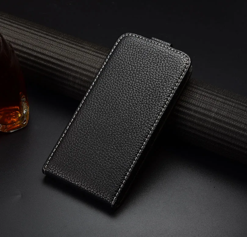 Lichi Black For Samsung Galaxy J4 J6 Plus J3 J5 J7 Case TPU Flip Leather Cover 3D Flower Cute Pattern Vertical Case - Color: Lichi Black