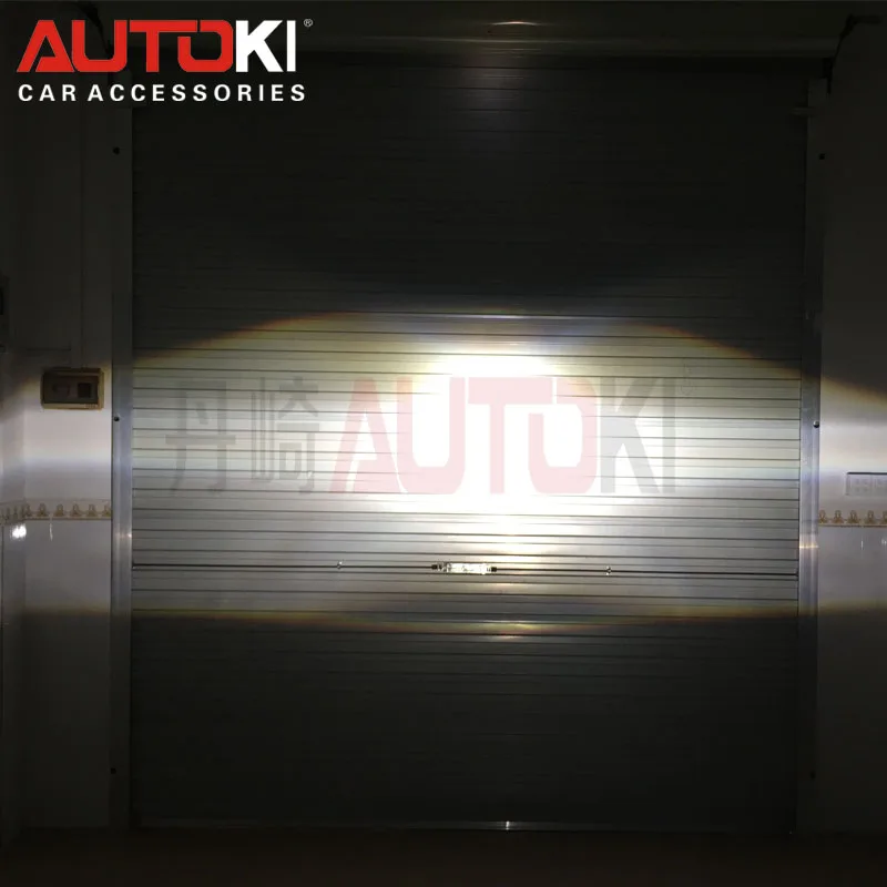 Free Shipping AUTOKI 2.5inch 2pcs H1 Mini HID Bixenon Projector Lens with Shrouds LHD RHD for Auto Headlight H4 H7 9005 9006