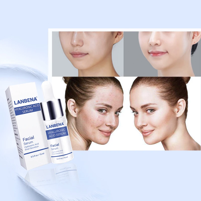 

LANBENA Hyaluronic Acid Moisturizing Serum Skin Cares Collagen Serum Anti Aging Wrinkle Moisturizing Whitening Nail Serum TSLM1