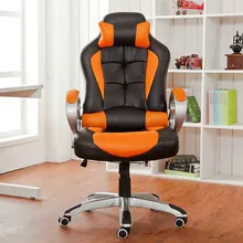 High quality chair office boss chair with pillow protection cervical computer game competitive chair comfortable furniture chair