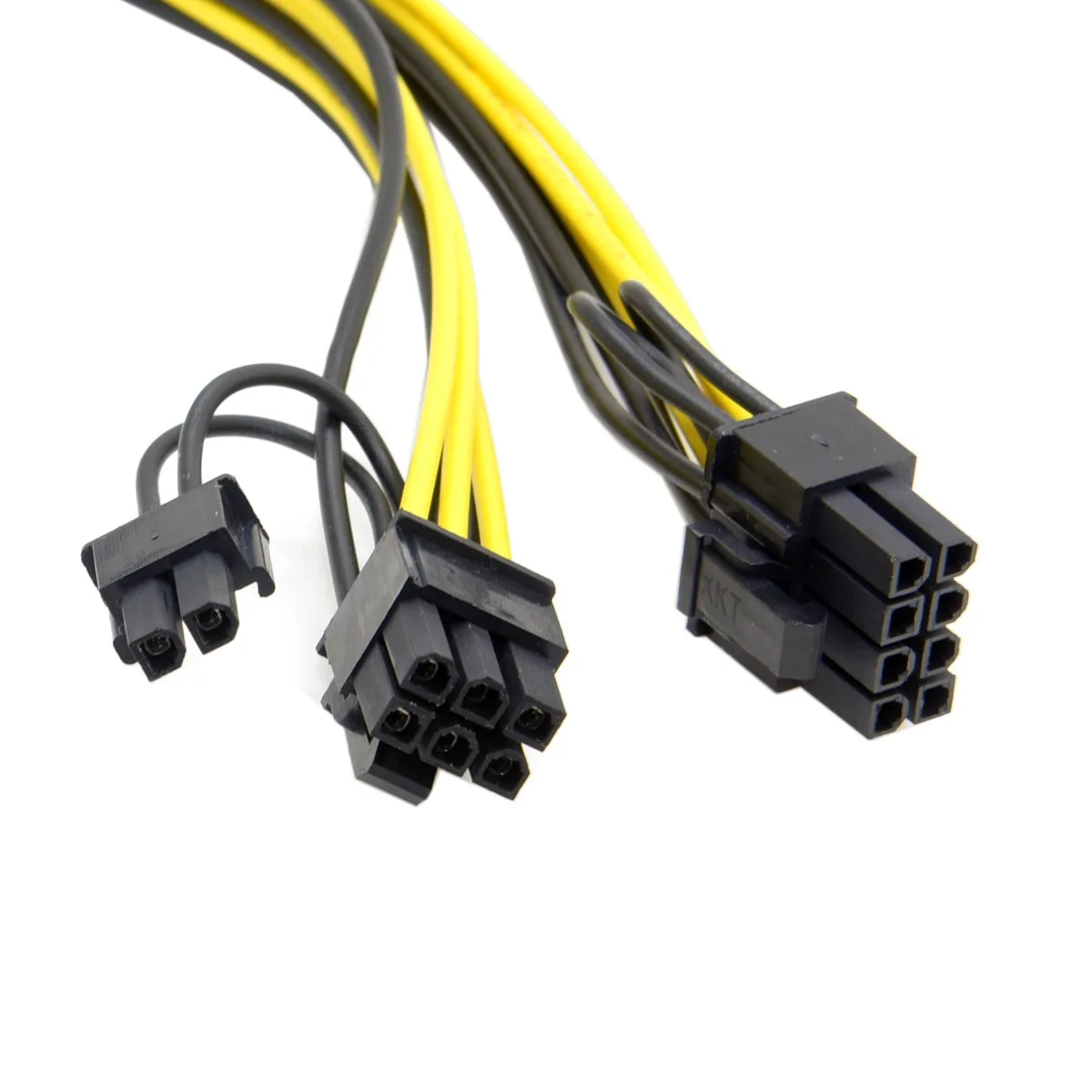CY PCI-E PCI Express ATX 6Pin штекер для Dual 8Pin и 6Pin Женский Видео Расширение карты кабель питания сплиттера