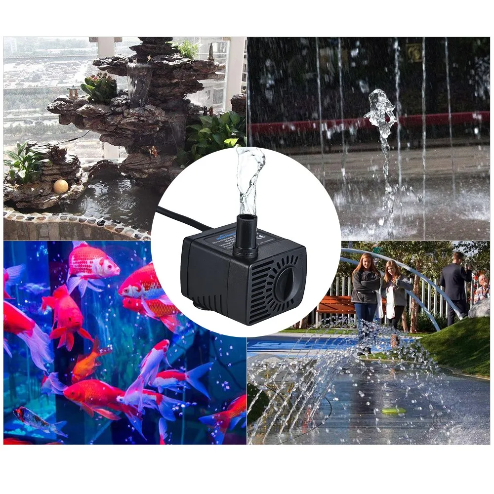 

12V DC Low Pressure Low Voltage Direct Current Circulating Water Pumps for Miniature landscape Computer Desktop Fountain