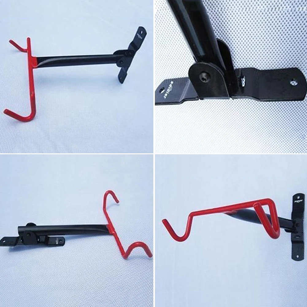 

New Bike Garage Wall Mounted Parking Rack Bike Hanger 1PC Strong Storage Mount Hook Holder House Bicycle Wall Mounted Stands#927