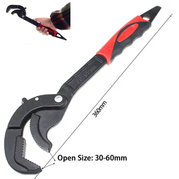 

Free ship Portable Adjustable Multi-function Adjustable Wrench Universal Wrench A Set Of Keys Hand Tools Multitool Spanners