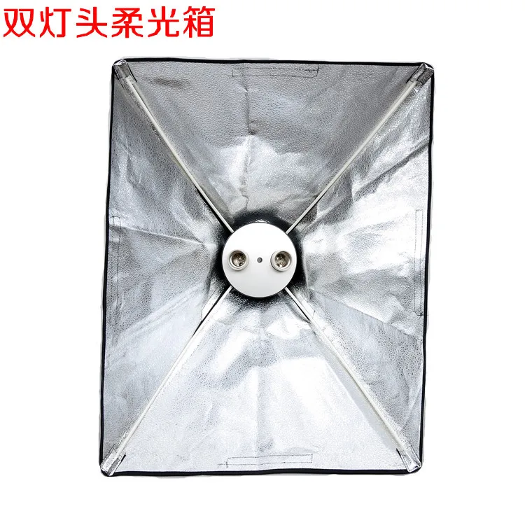 

CD50 Photographic equipment twin-lamp head softbox lamp holder photography light