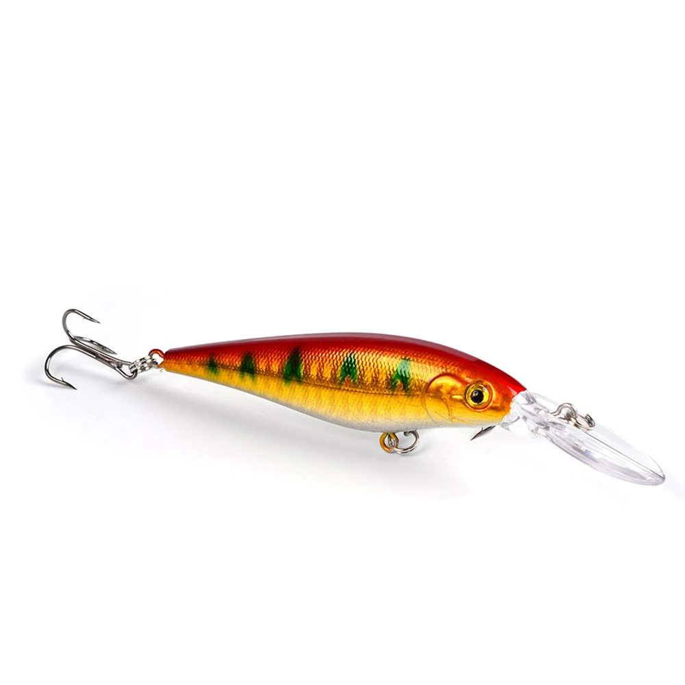 

1 шт. щука приманки для ловли рыбы, на высоком каблуке 11 см, 10,5 г Minnow приманки приманка рыболовные снасти, Artficial жесткая наживка; Рыболовный во...