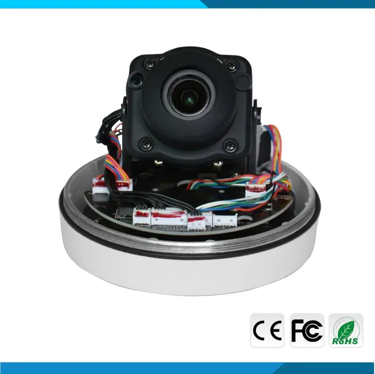 2 5 дюймовая 1080P IP PTZ H.264 Мини камера с автофокусом 3 кратное увеличение