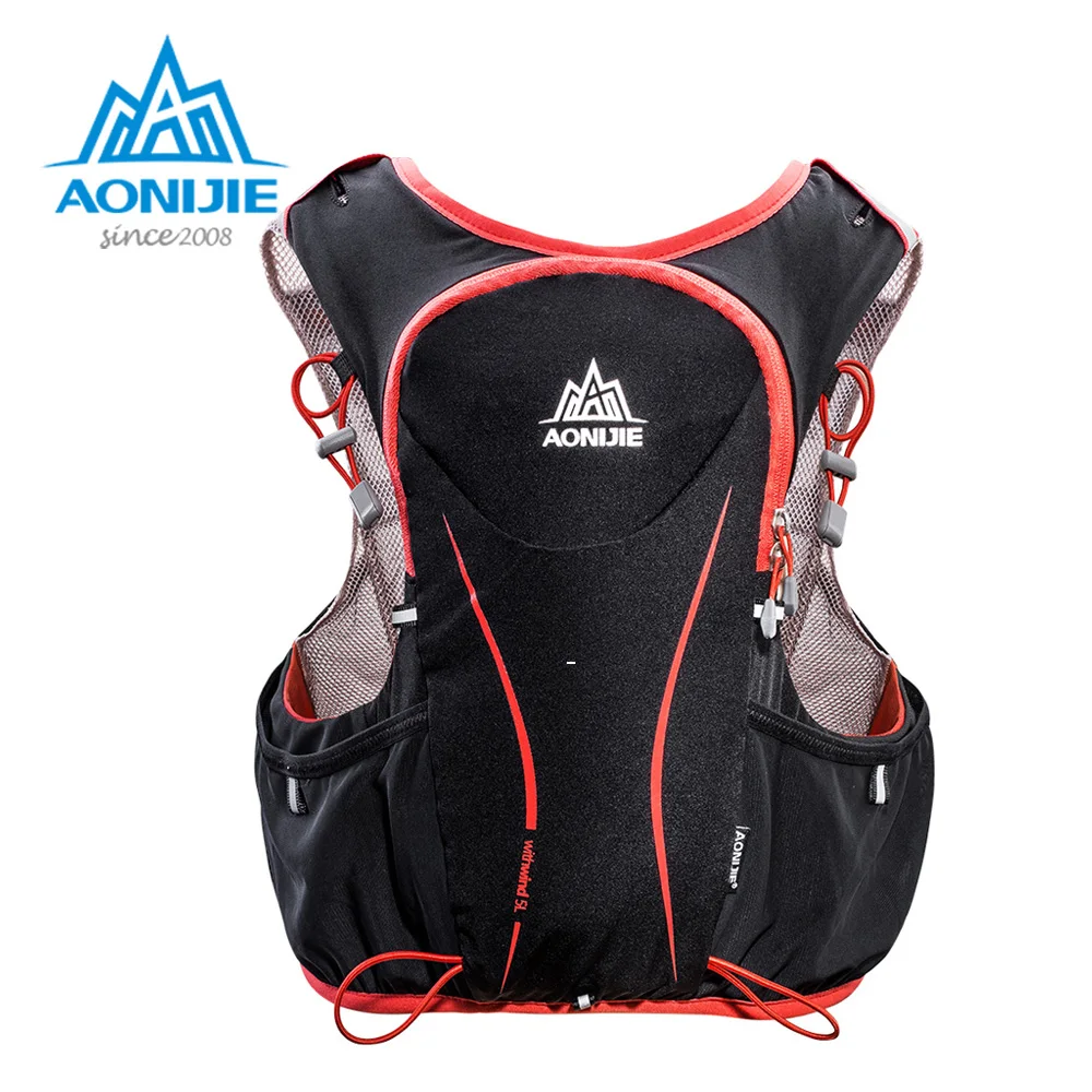 

AONIJIE E906 Hydration Pack Backpack Rucksack Bag Vest Harness Water Bladder Hiking Camping Running Marathon Race Sports 5L