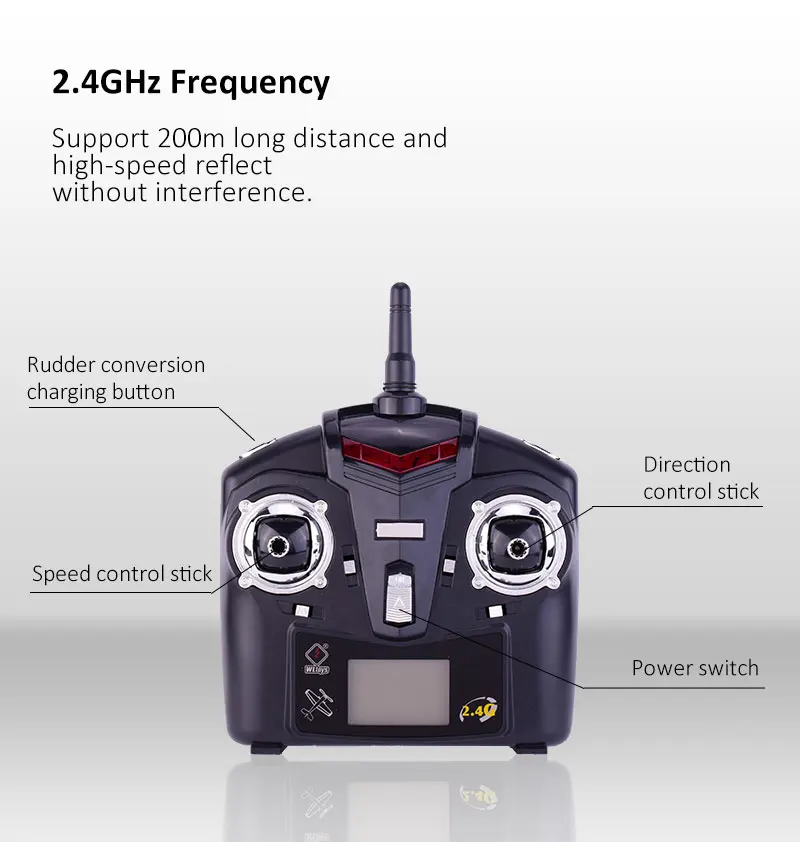 WLtoys F959 Sky-king 2,4G 3CH размах крыльев RTF Радиоуправляемый самолет радиоуправляемый самолет фиксированное крыло самолет наружные игрушки Дрон