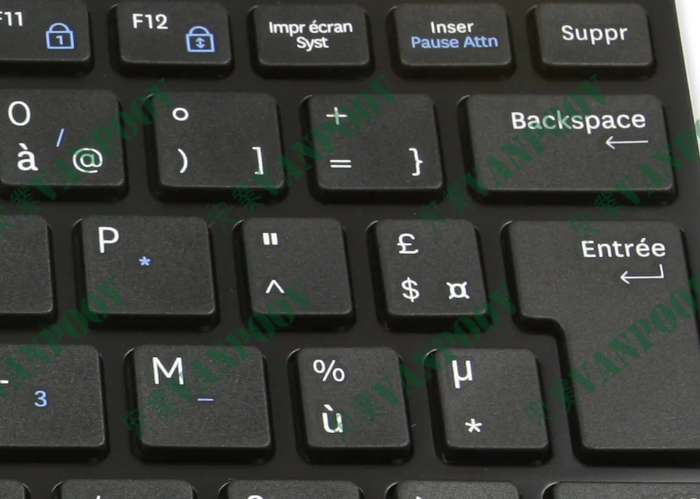 Teclado para Notebook com Palmrest e Alto-falante Samsung Np- Nc110 nc 110 Francês fr Azerty Clavier-9z.n7csn.00f Novo - Imagem 3