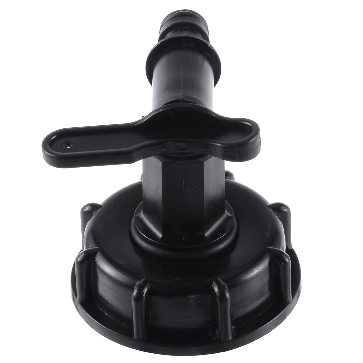 Barrel Valve Tittings Black 1000L IBC Tank Valves 60mm To 15mm Water Connector Tank Garden Hose Adapter Fittings Switch
