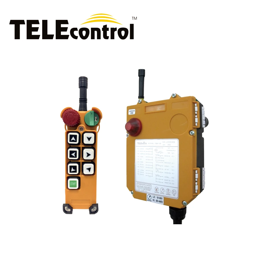 

Factory price remote radio crane controls, industrial remote control F24-6S