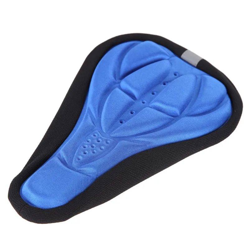 Navy Blue Лидер продаж велосипед Подушка Pad Для мужчин Для женщин толстый Велоспорт велосипедов губка сиденья седло Обложка Открытый велосипед спортивная защита - Цвет: Navy Blue