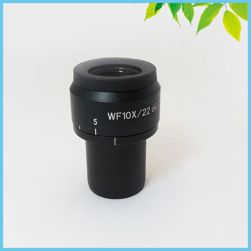 

1 PC W10X/22mm Adjustable Stereo Microscope Wide Angle High Eye Point Eyepiece with Interface 30mm