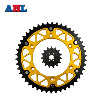 

Motorcycle Parts 46-15 T Front & Rear Sprockets Kit For SUZUKI TS200R TS 200R TS200 TS 200 R 1989-1994 Gear Fit 520 Chain