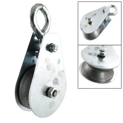 

Hot Sale Swivel Hook Single Rope Lifting Pulley Load 0.1 Ton