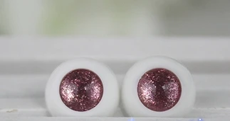 orange 1 пара кукольный пресс для очков без зрачка Starlight Eyes 12 мм/14 мм/16 мм/18 мм/20 мм для 1/3 1/4 1/6 BJD SD аксессуары для кукол глаза для кукол - Цвет: orange