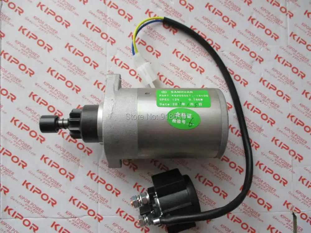 

KIPOR IG3000E KG205GETi-15100# START MOTOR INVERTER GENERATOR PARTS