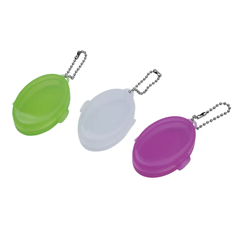 

Colorful Hearing aid Accessories Portable Box with Chains for Battery and Cleaning Kits