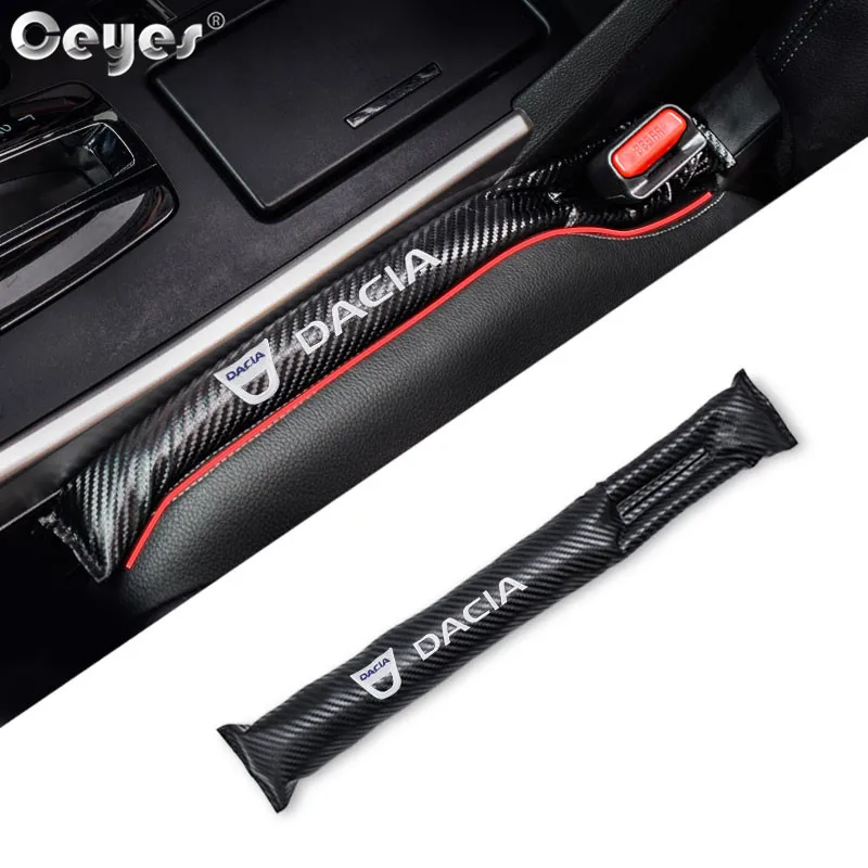 

Ceyes Car Styling Leakproof Protective Gap Stopper Case Seat Cover For Dacia Duster Logan Sandero 2 Mcv Sandero Carbon Fiber