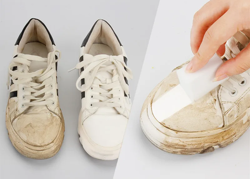 Melanin Sponges 100 pcs Magic Sponge Dishwashing Sponges Kitchen Dish Cleaning Melamine Sponge 100 pcs For Washing (4)