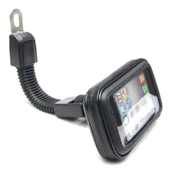 

SEWS-Professional Motorcycle Large Screen Phone/Gps Navigation Holder Shock Resistant Motorbike Bike Scooter Phone Stand Mount