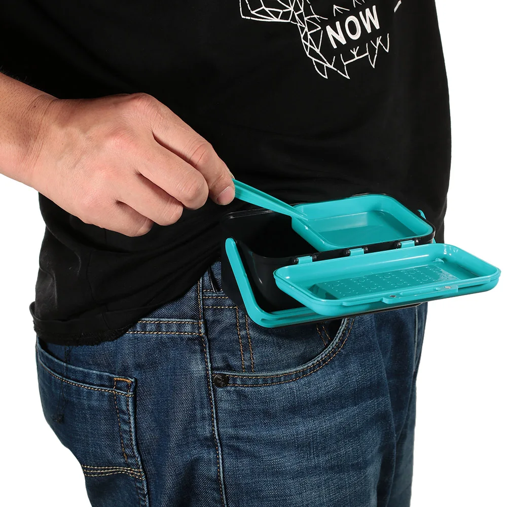 2017 новая поясная коробка для рыболовных снастей рыболовные приманки чехол живая