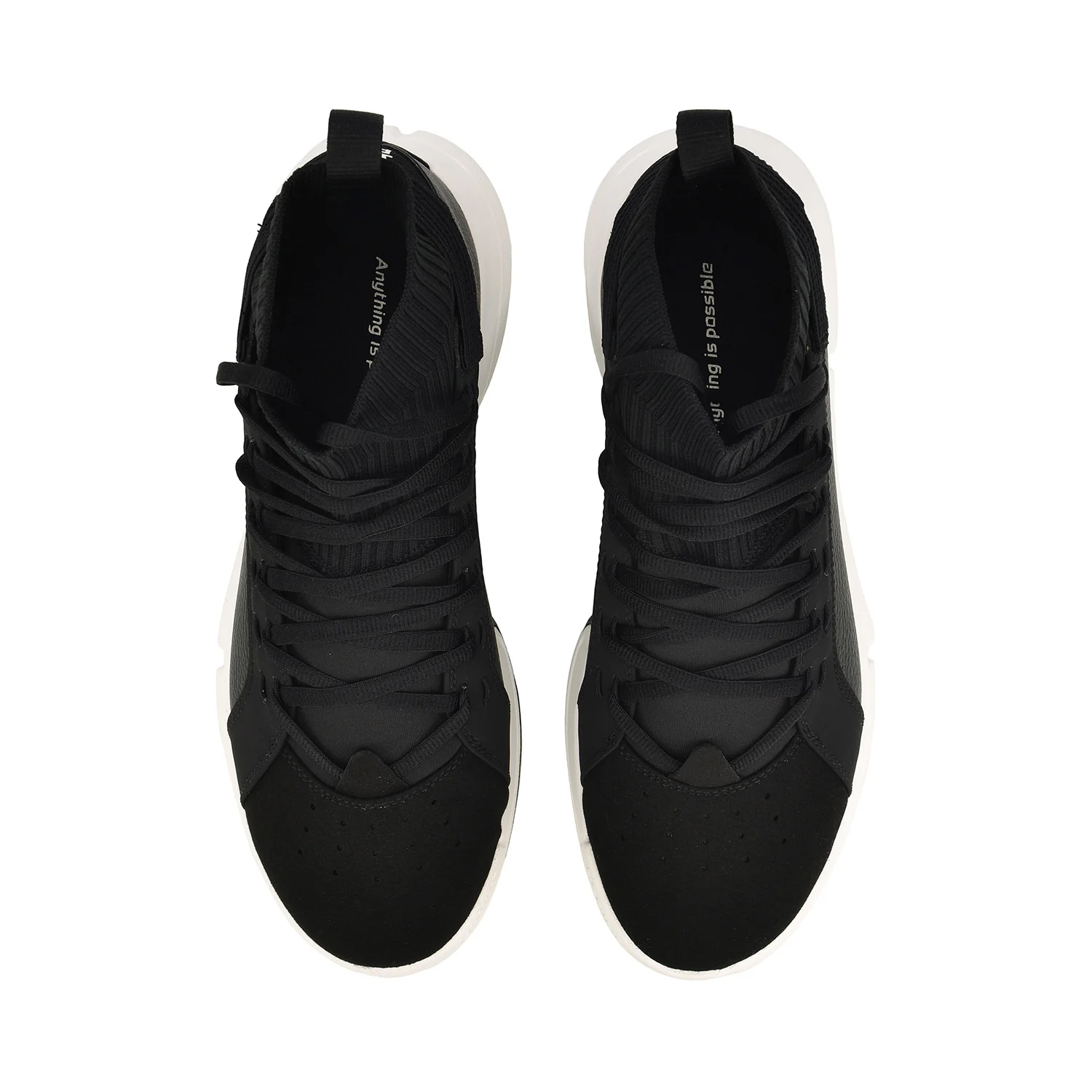 Li-Ning/Мужская обувь ESSENCE 2,0 WS; теплая Баскетбольная обувь для отдыха; удобная спортивная обувь с подкладкой из моно-пряжи; кроссовки; AGBN015 YXB244