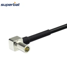 Superbat RF коаксиальный кабель внутренний разъем SMA для MS-147 штекер правый угол помощью соединительного кабеля RG174 15 см
