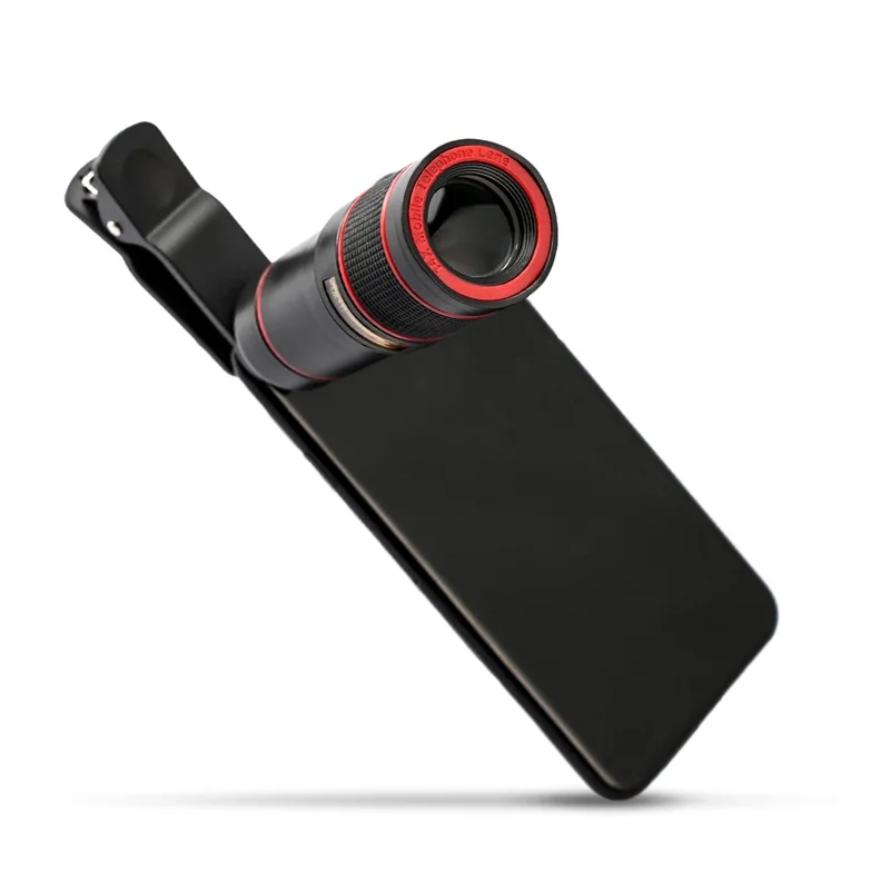 Portable Mobile Phone Telephoto Lens 14X Zoom Phone Camera Telephoto Telescope Lens For iPhone Samsung Phone