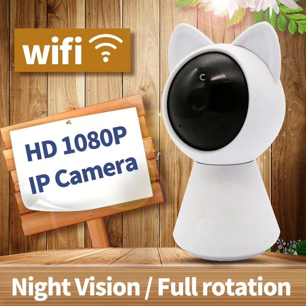 Mini 1080p HD ip Wifi Camera CCTV wi fi security font b wireless b font 360