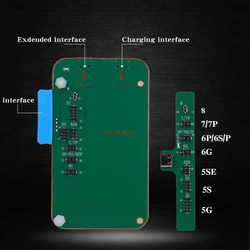 JC PRO1000S тестер здоровья батареи для iPhone 5 5S SE 6 6P 6S 7P 8 8P X Один ключ чистый цикл|Наборы