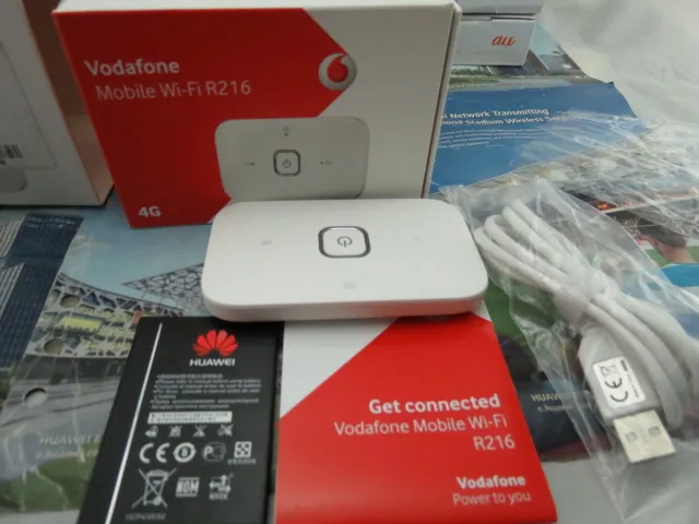 Оригинальный Huawei Vodafone R216 R216h 4G Wi-Fi маршрутизатор 4G FDD-LTE Cat4 150 Мбит/с карманный wifi-роутер