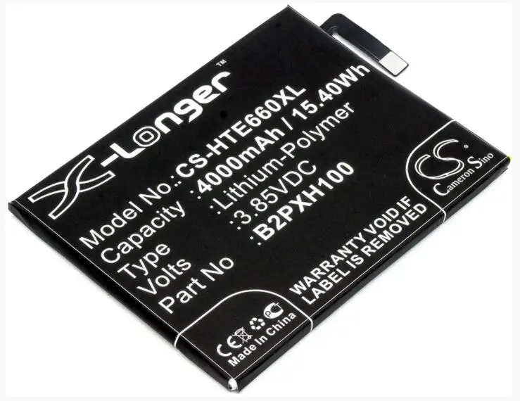 Cameron sino 4000 мА/ч, батарея для htc 2PXH100 E66 один X10 один X10 LTE-A X10 X10 LTE-A X10w 35H00264-00M B2PXH100