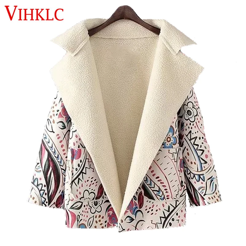 

Winter Jacket Women 2017 Fashion Autumn/Winter Women Casual Street Faux Fur Coat Short Warm Leather Jacket Abrigos Mujer L776