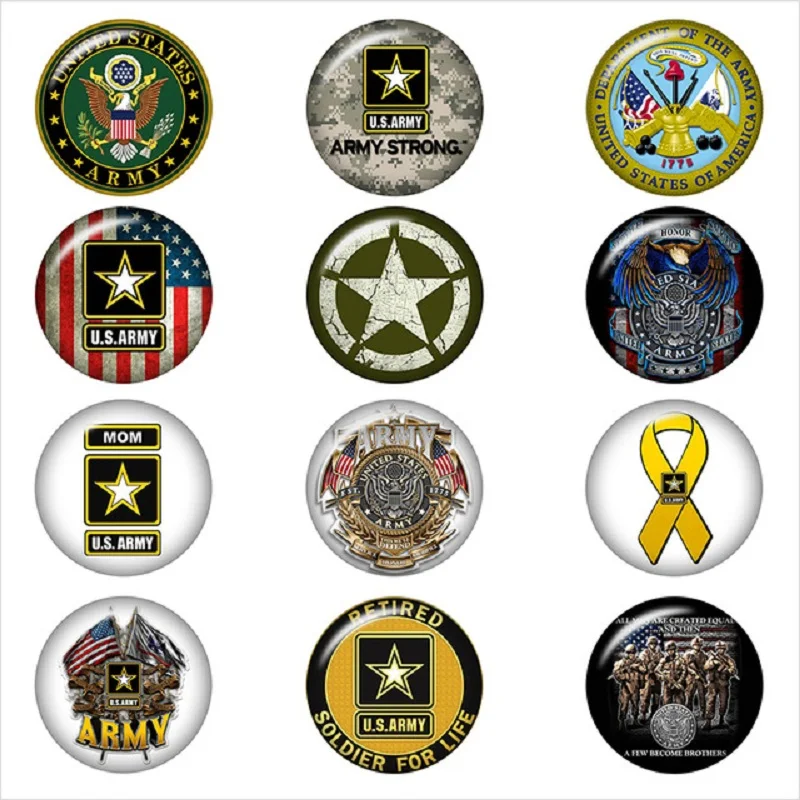 US-ARMY-Retired-glass-snap-button-jewelry-DIY-Round-photo-cabochons-flat-back-DA1297.jpg_640x640